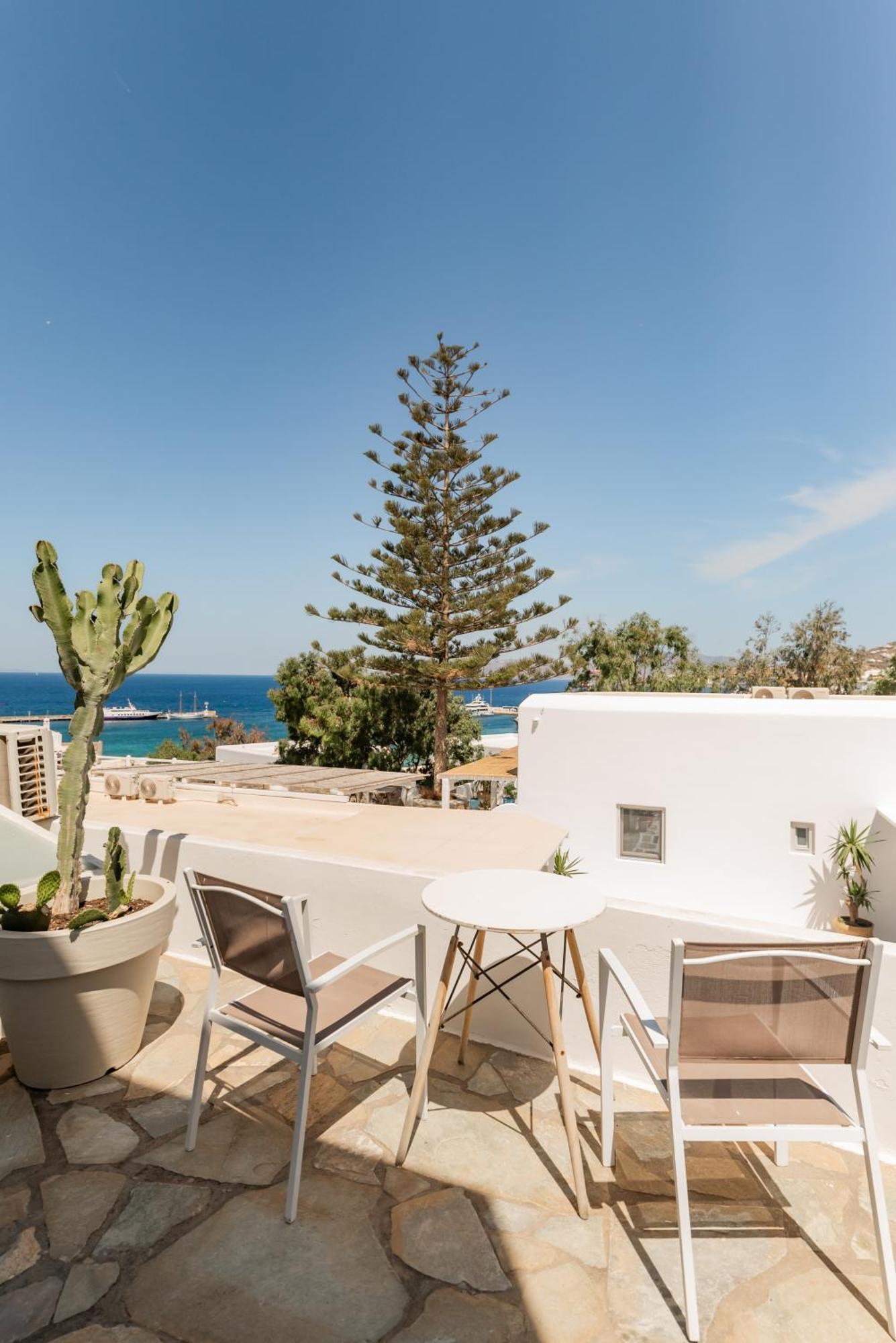 Mykonos Town Rania Apartments Sea View מראה חיצוני תמונה