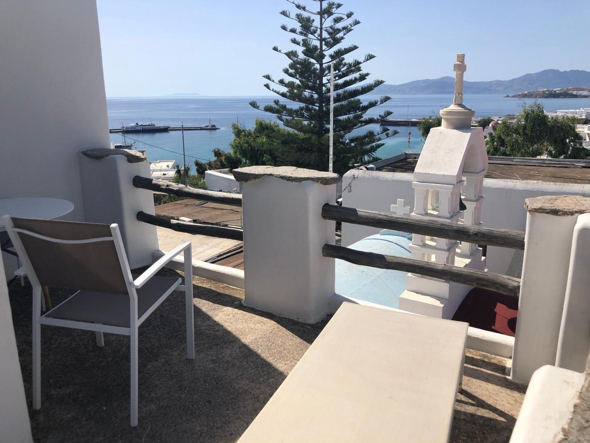 Mykonos Town Rania Apartments Sea View מראה חיצוני תמונה